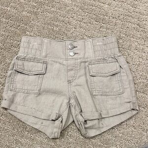 Abercrombie Kids Gray Cargo Shorts
